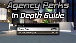 GTA Online: Agency Perks In Depth Guide (The Most Useful Property!?)