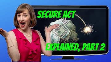 Whose inherited IRA is excluded from the 10-year rule under the SECURE Act?