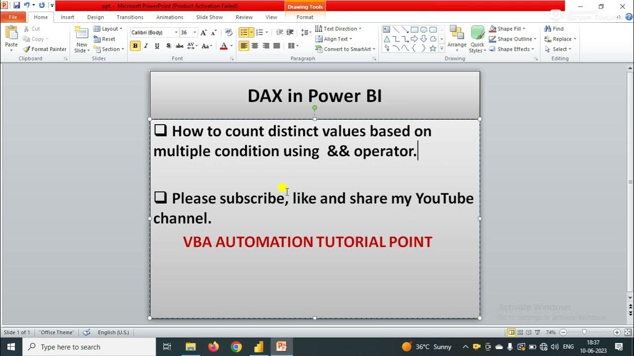 How to count distinct values based on multiple criterias using dax