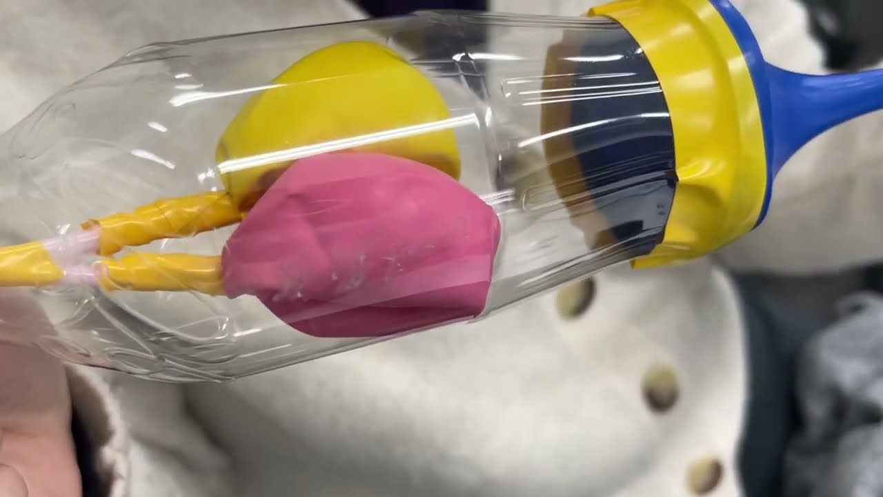 ペットボトルで肺模型工作 | らくらく理科教室