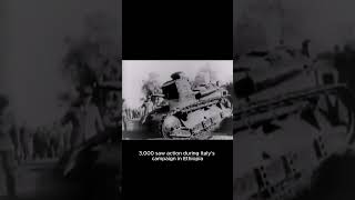 Italy's first mass produced tank — the Fiat 3000 #Military history #Vintage weapons