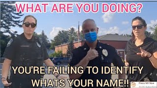 *OFFICER GETS DISCIPLINED* FAILURE TO IDENTIFY (STATE LAW) 1ST AMENDMENT AUDIT