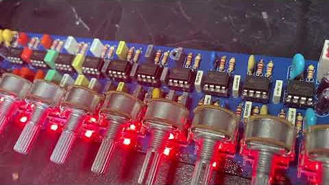 APEX by Mile Slavkovic TB-10, 10 Channels Active Stereo Equalizer