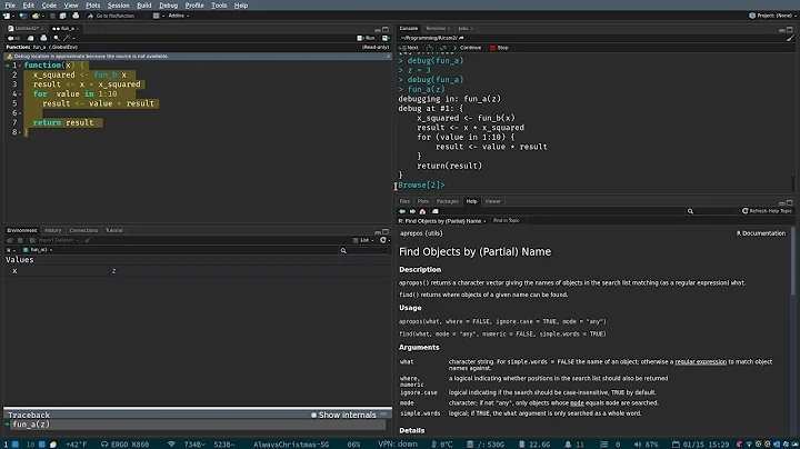 Introduction to the RStudio Debugger
