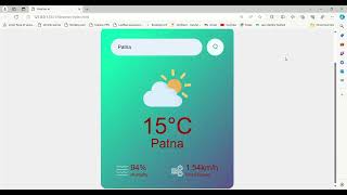 "Weather Detection Web Page: Your Ultimate Weather Companion" screenshot 4