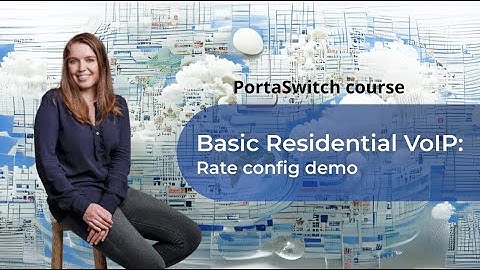 Rate config demo - Forbidden/Discontinued rates | Basic Residential VoIP | PortaSwitch 101 Course