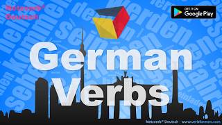 German Verbs - Mobile App Promotional Video screenshot 5