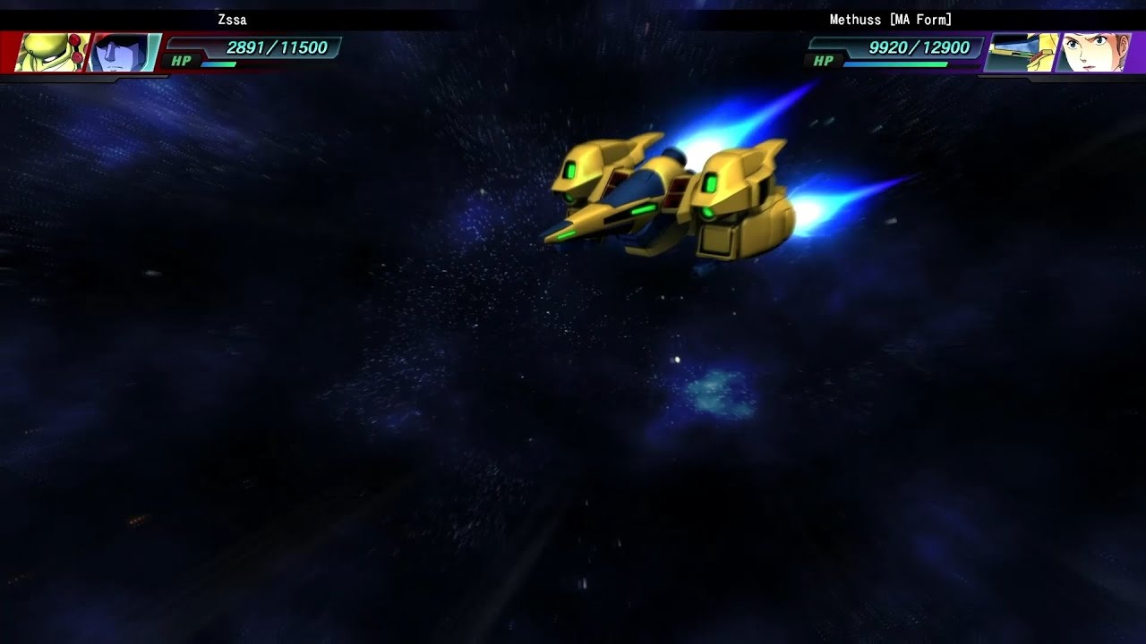 SD Gundam G Gen Genesis - MSA-005 Methuss [MA Mode] (Reccoa Londe) (Mobile Suit Zeta Gundam)