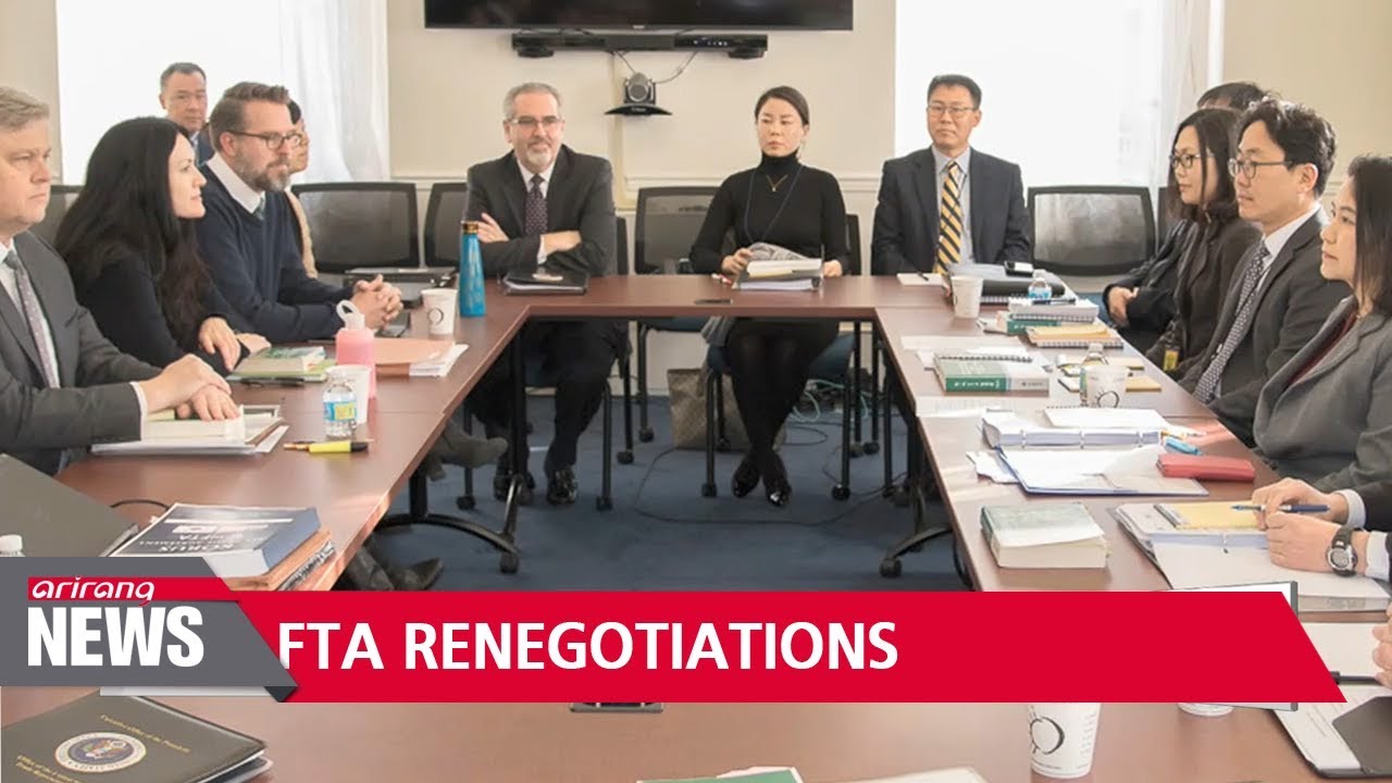 South Korea and U.S. to hold second round of FTA talks in Seoul - YouTube