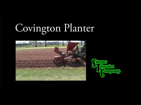 Covington Planter Seed Plate Chart