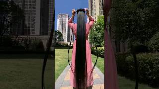 Beautiful Long Hair Style Tutorial, long Hair hairstyle longhair shorts viral foryoupage