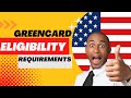 DV program 2024 Eligibility requirements for green card lottery