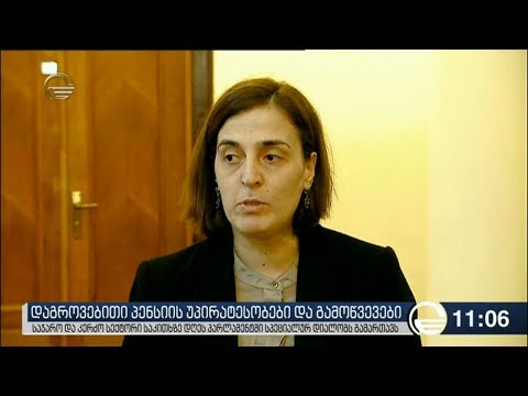 პარლამენტში დაგროვებითი პენსიის პროექტზე მსჯელობენ