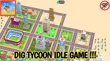 CITY BUILDING GAME OFFLINE | DIG TYCOON GAME - IDLE GAME ANDROID - GAMEPLAY #1