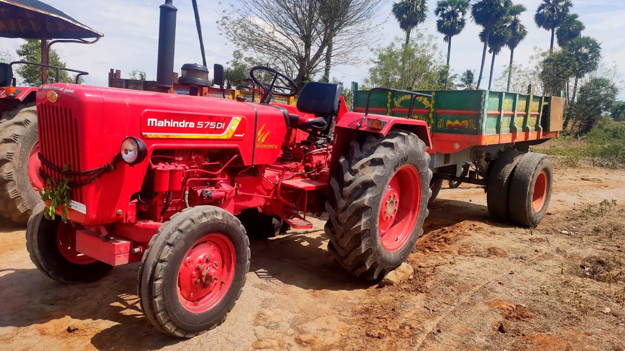 Mahindra 585di tractor fully loaded trolley the JCB /3dx machine|JCB ...