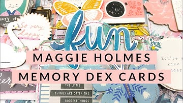 Maggie Holmes Memory Dex Cards! Project Share