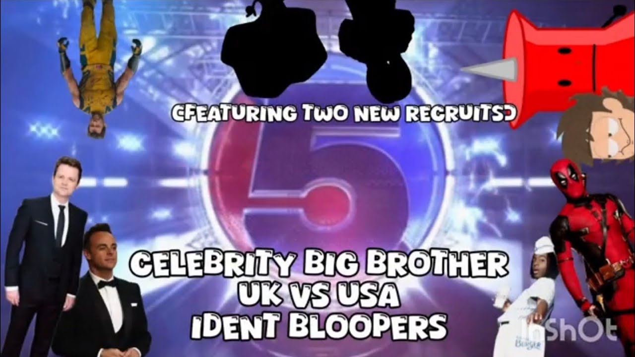 Channel 5 Celebrity Big Brother UK vs USA Ident Bloopers (Reupload)