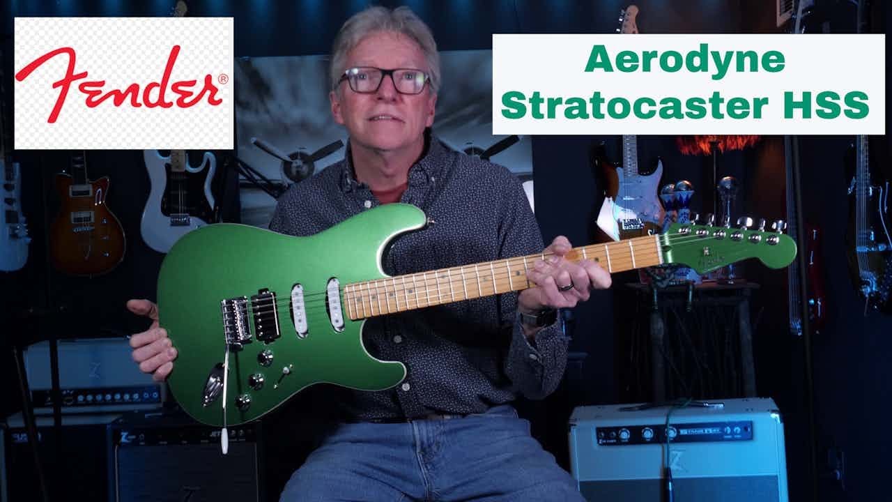 Fender Aerodyne Special HSS Stratocaster. - YouTube