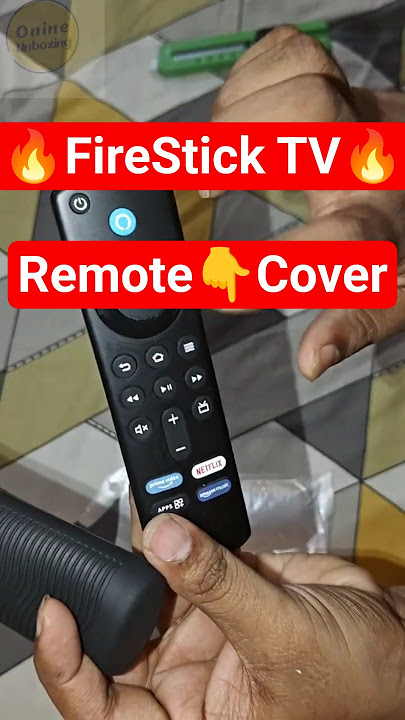 🔥Firestick TV Silicone Remote Cover Unboxing & Review | FireTV Stick | 3rd Gen 2021 | ONINEUNBOXING