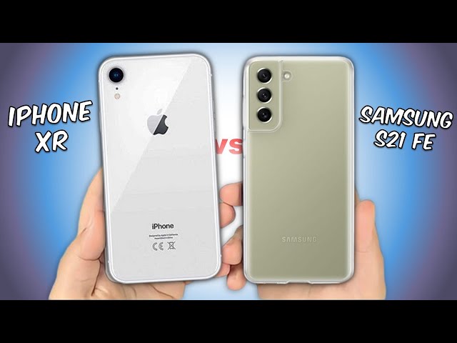 Iphone XR Vs Samsung S21 FE Speed Test | 9to5Tech