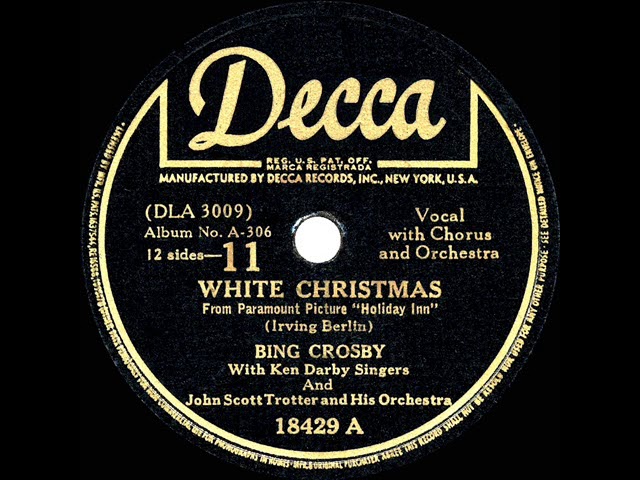 1942 HITS ARCHIVE: White Christmas - Bing Crosby (1942 version) (a #1 record) class=
