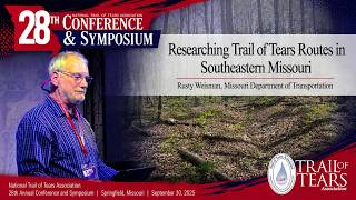 Rusty Weismen The Benge Detachment Trail of Tears Route in Missouri
