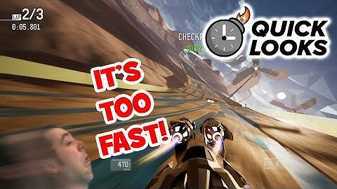 Redout: Quick Look (Wipeout/F-Zero On Switch)