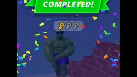 Muscle Rush Max All Levels Mobile Walkthrough iOS, Android Game Hulk Run GamePlay New Level