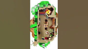 LEGO Shrek’s Swamp IDEAS Set Project #shorts