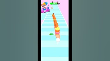 Ice Cream Stack Game Runner | Walkthrough GamePlay | #1 #viral #shorts