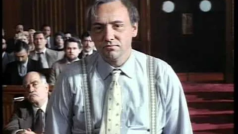 Kevin Spacey portraying Clarence Darrow. Closing speech in the Leopold & Loeb trial