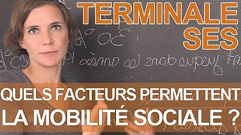 Quels sont les facteurs qui permettent la mobilité sociale ?