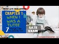 Tryst with Challenges | Chapter 1 - When I was a Tutee | 7 things to do qualify GATE Exam