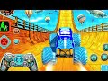 Extreme Mega Ramp Monster Truck Stunts 😱 | Flying Crash &amp; Big Jump