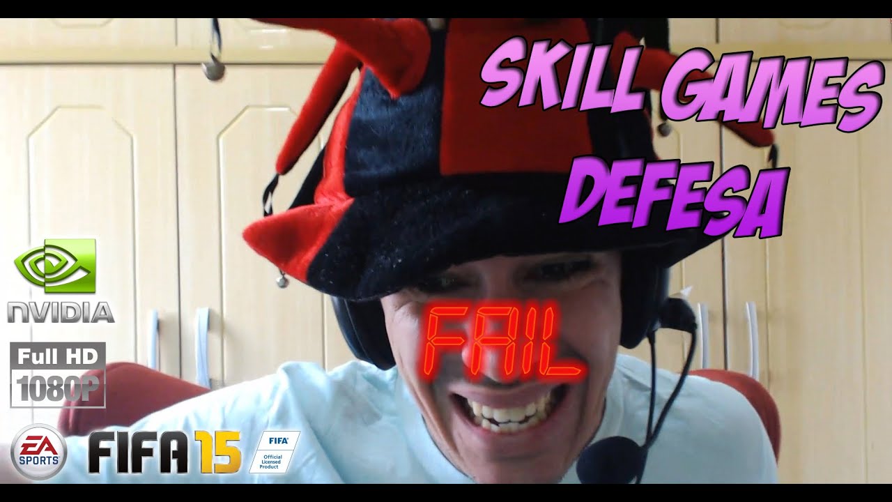 games people play FIFA 15 - SKILL GAMES DEFESA, BOSTA! REAÇÃO #2