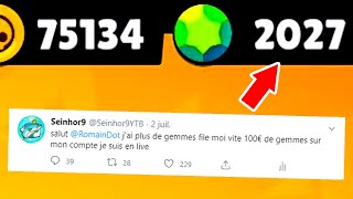 JE DEMANDE 100€ à ROMAINDOT pour ACHETER TOUTE LA MISE à JOUR.. (brawl stars)