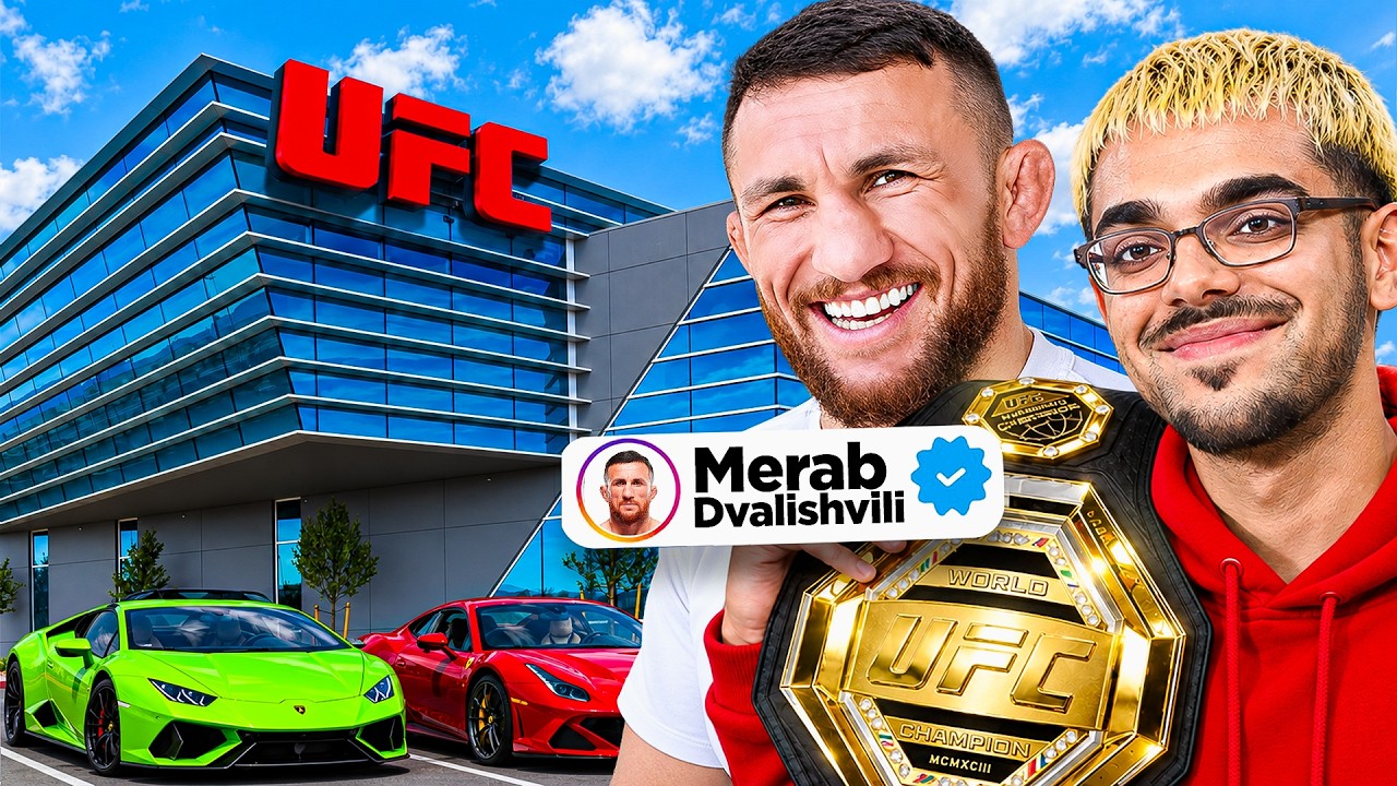 Merab Dvalishvili Gives N3on a Tour of The UFC Performance Institute!