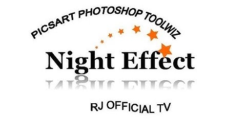 How to Create Night effect Scene from a Day Photo - Photoshop and Toowiz Tutorial [For Android