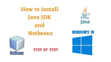 How to install Java JDK and Netbeans on Windows 10. STEP-BY-STEP
