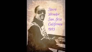 Stevie Wonder ~ San Jose California Concert (Live Audio) 1983