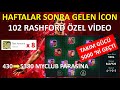 430' DAN 5380 MYCLUB PARASINA ! HAFTALAR SONRA GELEN 102 RASHFORD ( 5000 Takım Gücü Geçti)