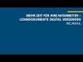 Lohndokumente digital versenden I Tutorial