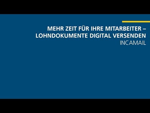 Lohndokumente digital versenden I Tutorial