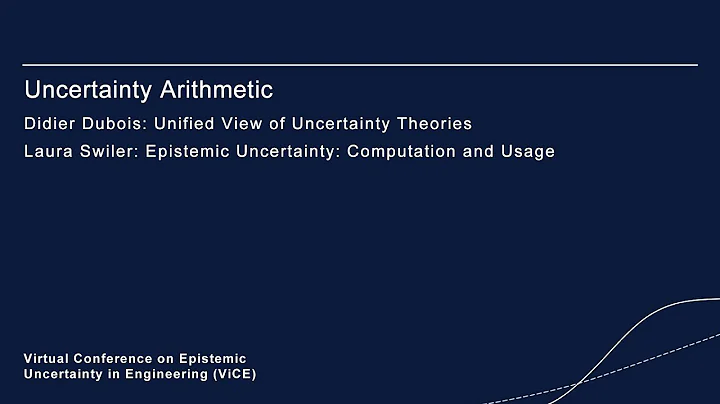 Uncertainty Arithmetic - Virtual Conference on Epi...