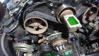 Toyota 3.0 3VZE Timing Belt Installation How TO