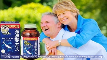 Đánh giá chi tiết Sụn vi cá mập Squalene Orihiro có tốt như quảng cáo?