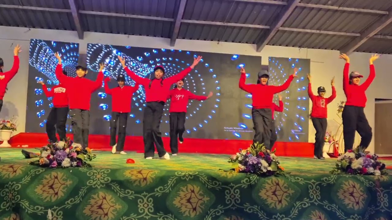 New year dance performance