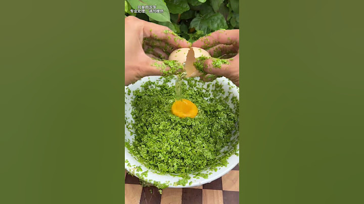 Have you ever eaten duckweed omelette?|Chinese Mountain Forest Life and Food #Moo TikTok#FYP