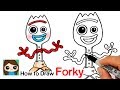 How to Draw Forky Easy | Toy Story 4