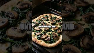 Three-Ingredient Mushroom Spinach Flatbreads Quick Win